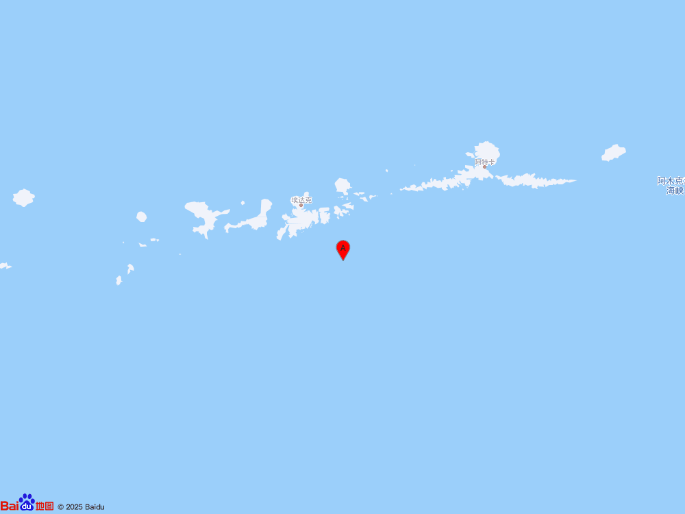 安德烈亚诺夫群岛（北纬51.45度，东经-176.10度）发生5.6级地震